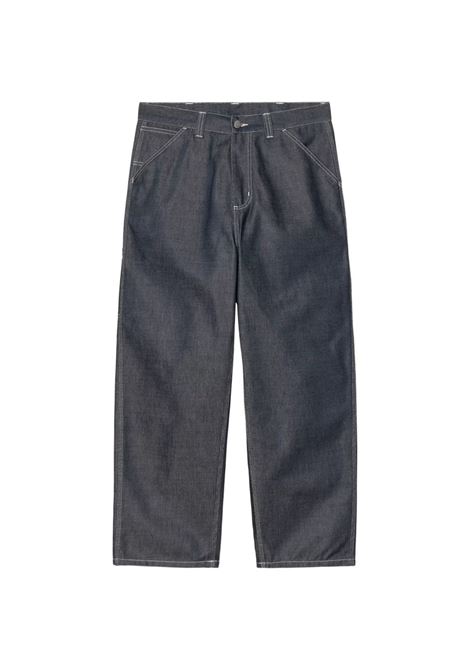 pantaloni og double knee uomo blu CARHARTT WIP | I03664901.01